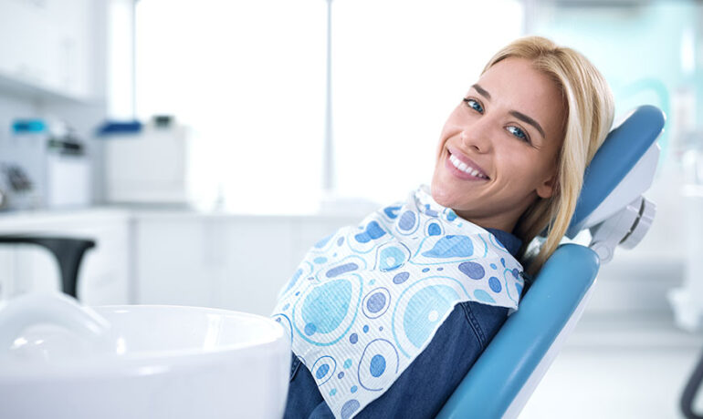 Root Canal Smiling Woman